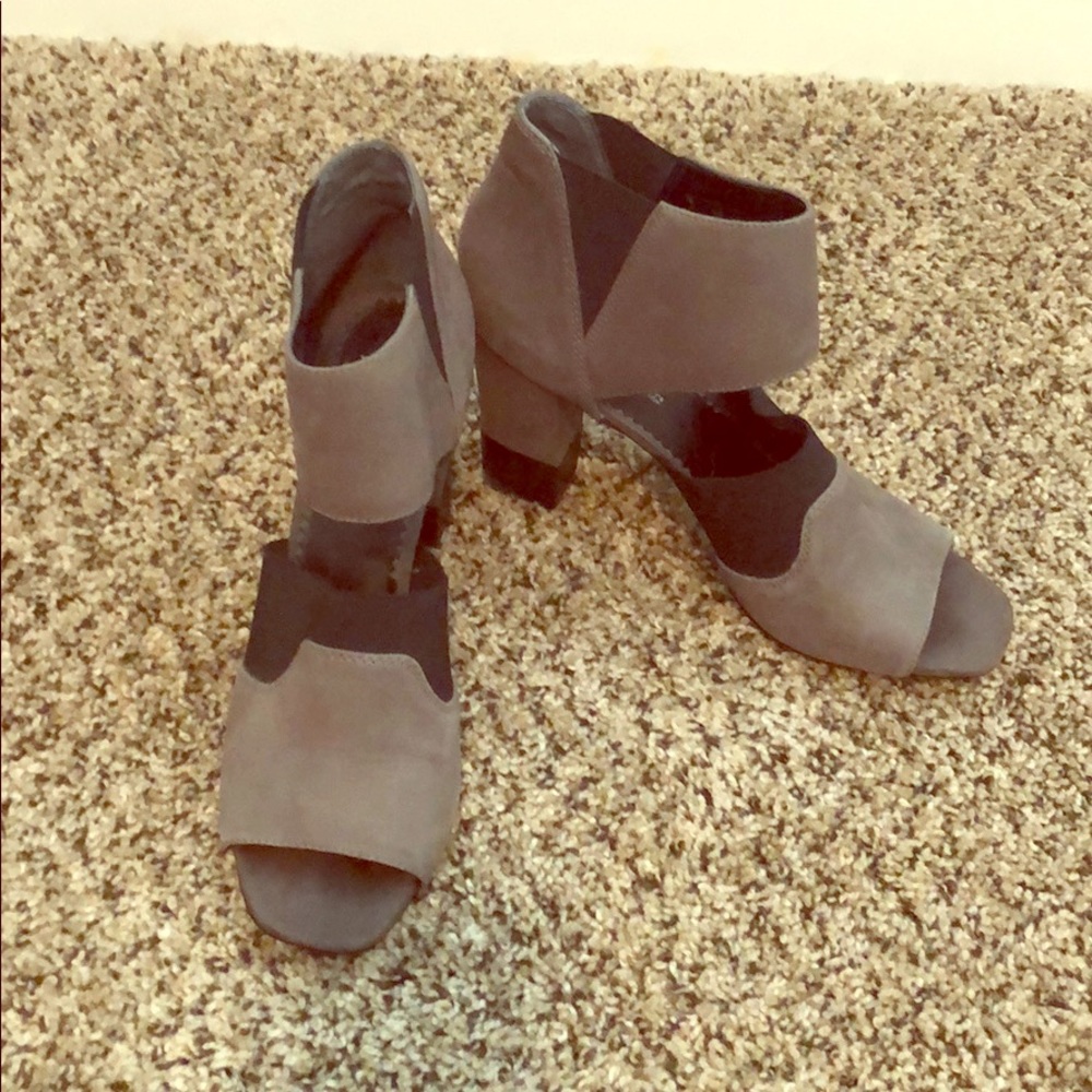 Grey & Black Booties